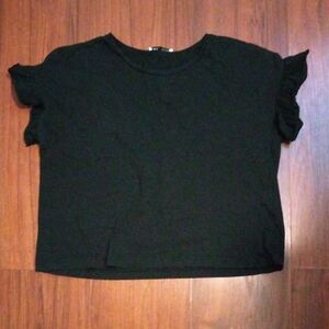 Zara Elegant Black Top